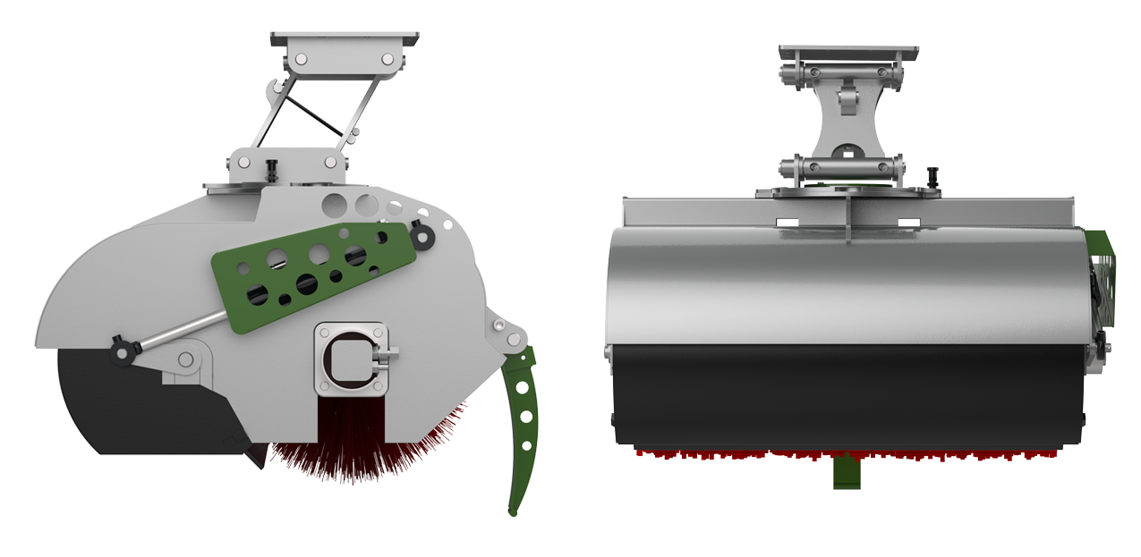 Modularis sweeper side view